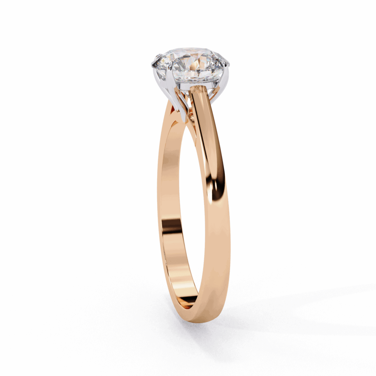 1.25 Carat Round Cut Solitaire Diamond Ring  Image 10