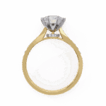 1.5 Carat Round Cut Solitaire in Channel Setting - Image 8