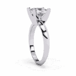 1.75 Carat Princess Cut Classic Solitaire Forever Band - Image 2