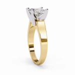1.75 Carat Princess Cut Classic Solitaire Band - Image 7