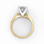 1.75 Carat Princess Cut Classic Solitaire Band - Image 8