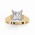 1.75 Carat Princess Cut Classic Solitaire Band - Image 9