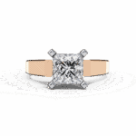 1.75 Carat Princess Cut Classic Solitaire Band - Image 10