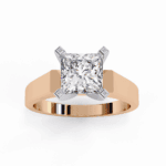 1.75 Carat Princess Cut Classic Solitaire Band - Image 13