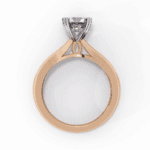 1.25 Carat Round Cut Classic Solitaire Forever Band - Image 7