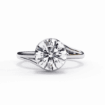 1.25 Carat Round Cut Classic Solitaire Band