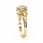 1.25 Carat Round Cut Classic Solitaire Band - Image 6