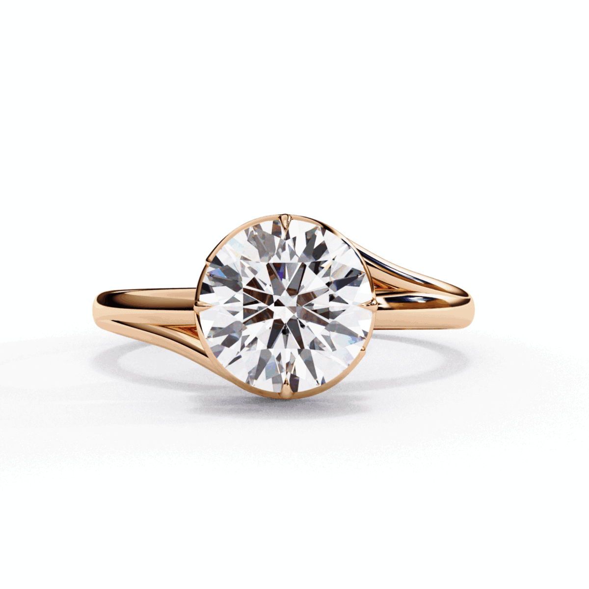 1.25 Carat Round Cut Classic Solitaire Band  Image 9