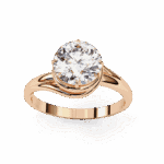 1.25 Carat Round Cut Classic Solitaire Band - Image 12