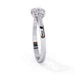 1.5 Carat Cushion Cut Solitaire Diamond Ring - Image 2