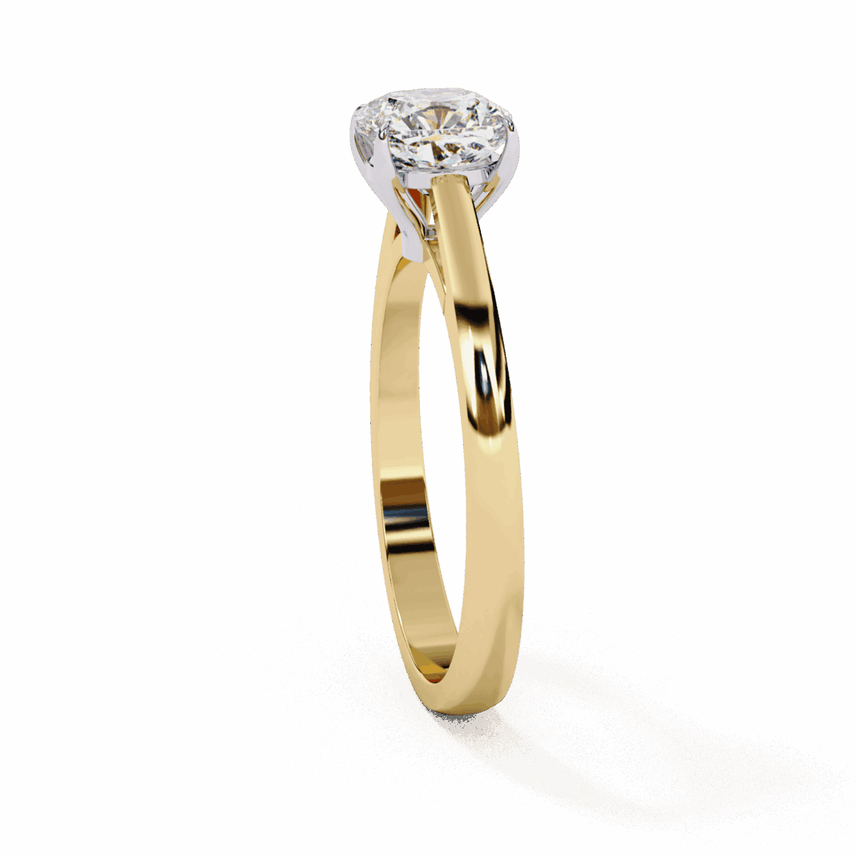 1.5 Carat Cushion Cut Solitaire Diamond Ring  Image 6