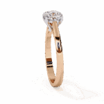 1.5 Carat Cushion Cut Solitaire Diamond Ring - Image 10