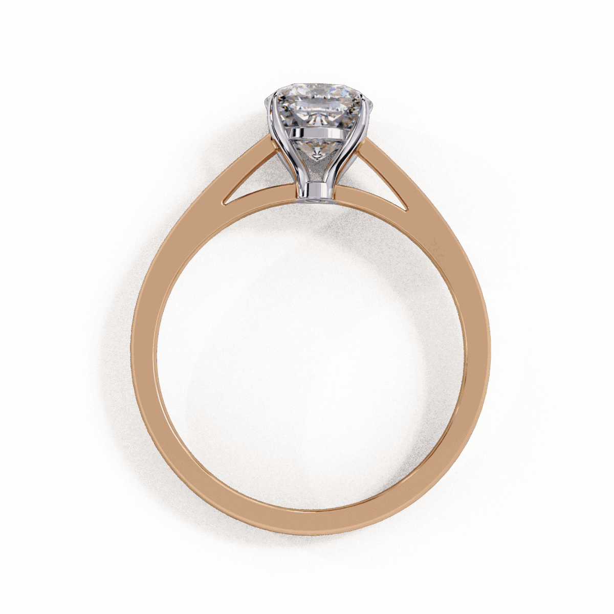 1.5 Carat Cushion Cut Solitaire Diamond Ring  Image 11