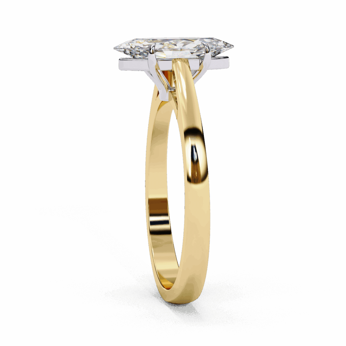 0.75 Carat Marquise Cut Solitaire Diamond Ring  Image 6
