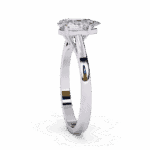 1.25 Carat Pear Cut Solitaire Diamond Ring - Image 2