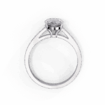 1.25 Carat Pear Cut Solitaire Diamond Ring - Image 3