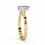 1.25 Carat Pear Cut Solitaire Diamond Ring - Image 6