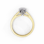 1.25 Carat Pear Cut Solitaire Diamond Ring - Image 7