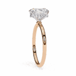 1.25 Carat Oval Cut Eternal Solitaire Wedding Ring - Image 8