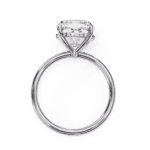 2.75 Carat Cushion Cut Eternal Solitaire Wedding Ring - Image 3
