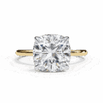 2.75 Carat Cushion Cut Eternal Solitaire Wedding Ring - Image 5