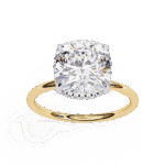 2.75 Carat Cushion Cut Eternal Solitaire Wedding Ring - Image 8