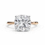 2.75 Carat Cushion Cut Eternal Solitaire Wedding Ring - Image 9