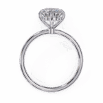 2.25 Carat Round Cut Eternal Solitaire Wedding Ring - Image 3