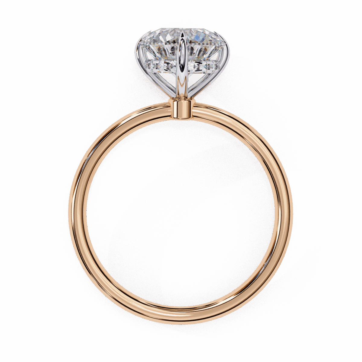 2.25 Carat Round Cut Eternal Solitaire Wedding Ring  Image 11