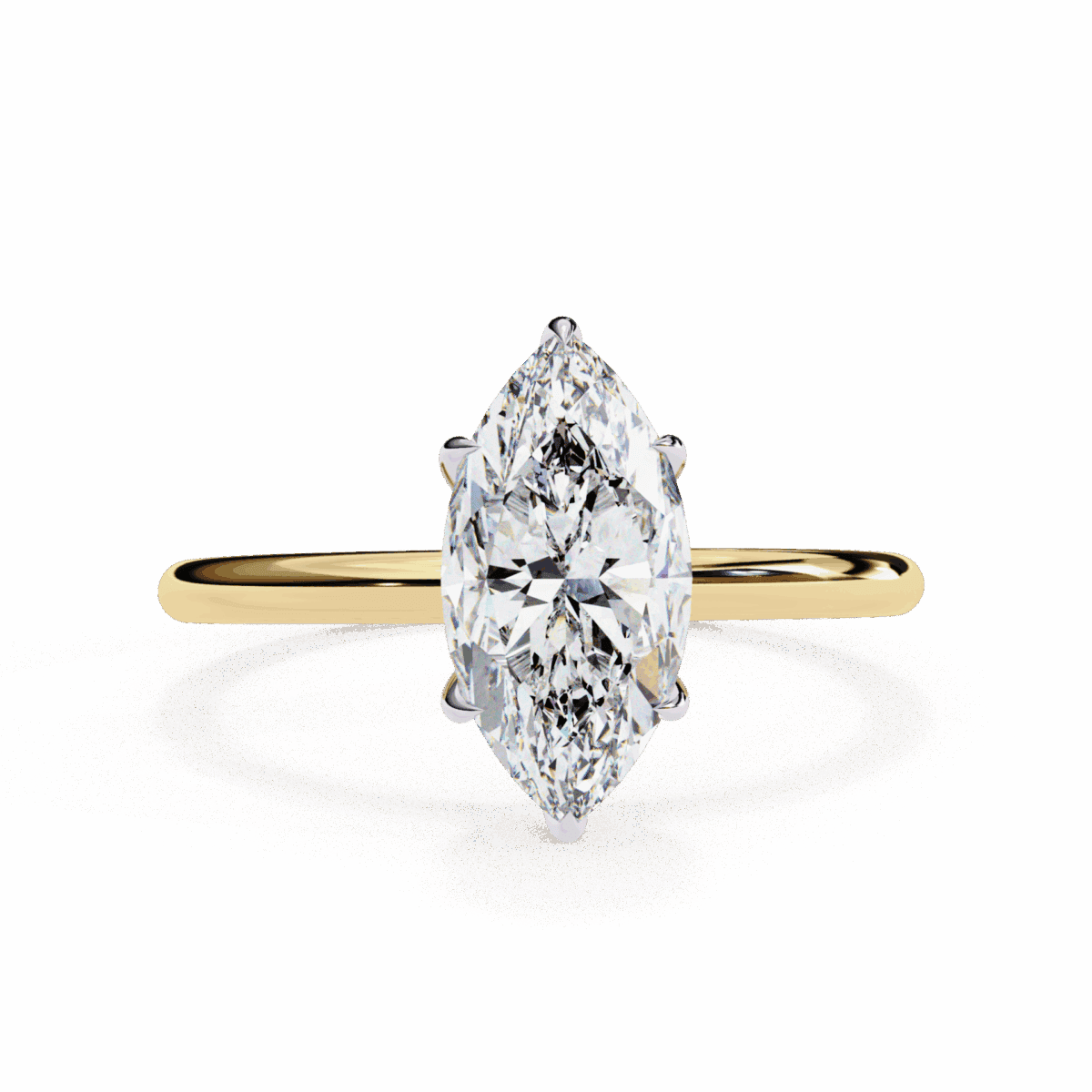 1.5 Carat Marquise Cut Eternal Solitaire Wedding Ring  Image 5