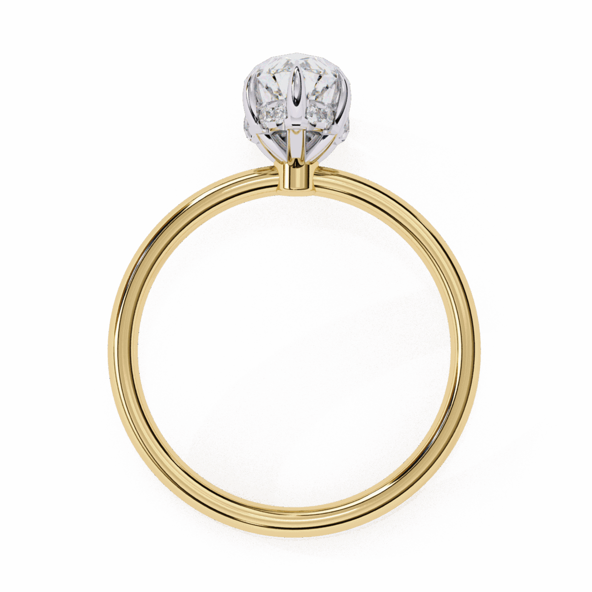 1.5 Carat Marquise Cut Eternal Solitaire Wedding Ring  Image 7