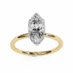 1.5 Carat Marquise Cut Eternal Solitaire Wedding Ring - Image 8