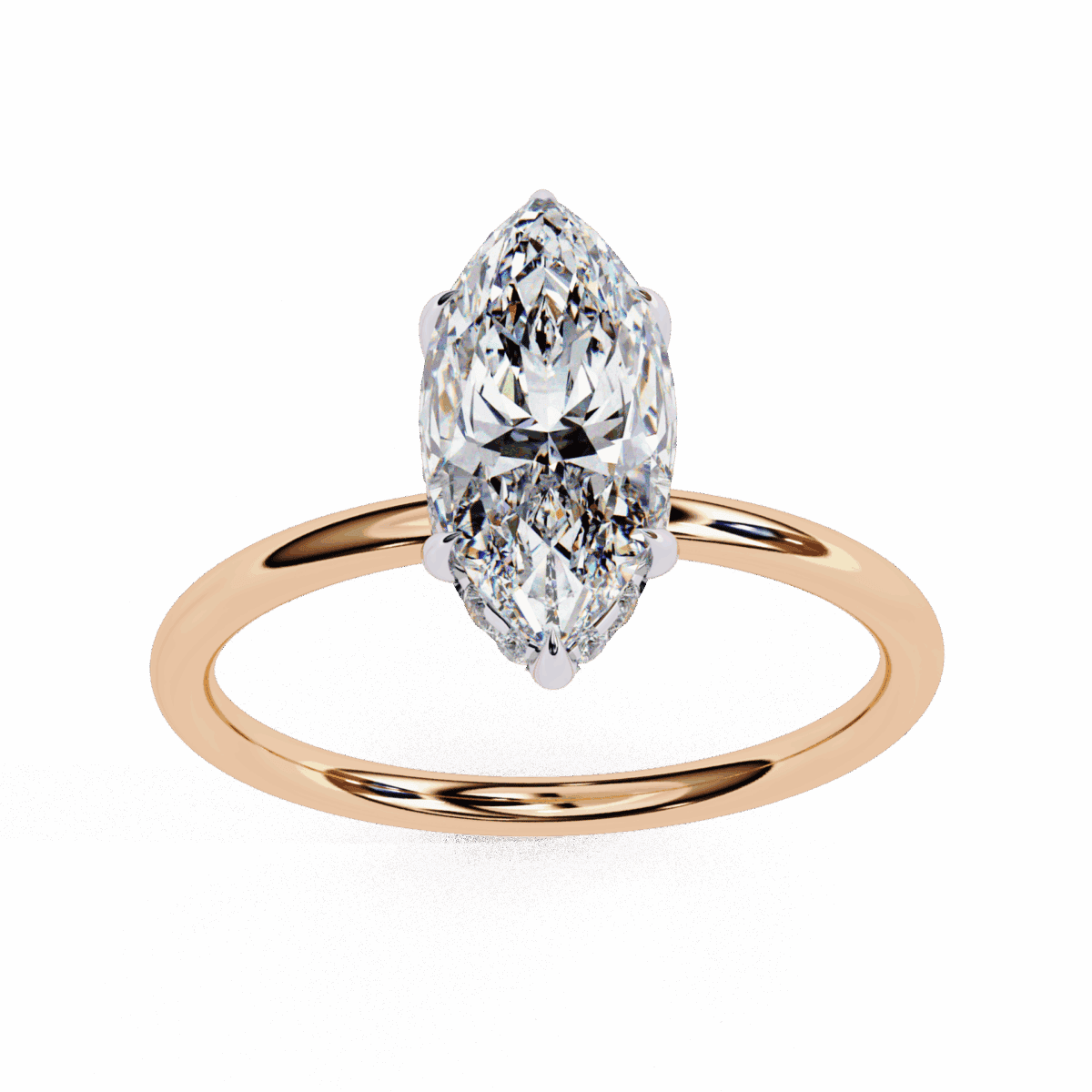 1.5 Carat Marquise Cut Eternal Solitaire Wedding Ring  Image 13