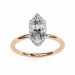 1.5 Carat Marquise Cut Eternal Solitaire Wedding Ring - Image 13