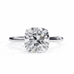 2.75 Carat Cushion Cut Solitaire Promise Wedding Ring