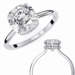 2.75 Carat Cushion Cut Solitaire Promise Wedding Ring - Image 5