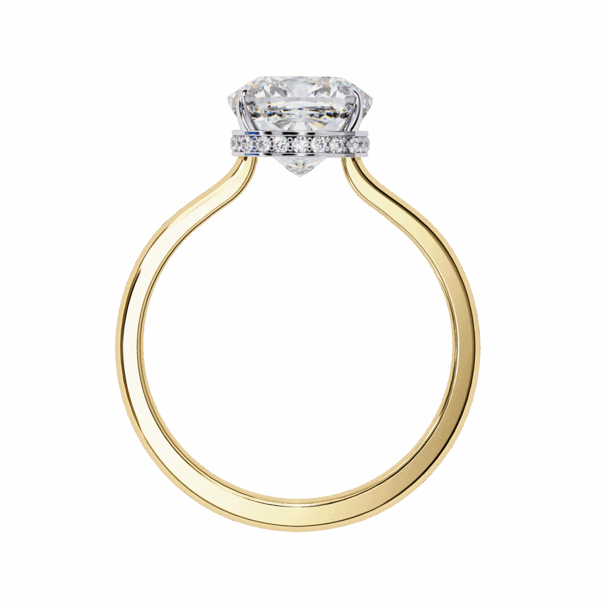 2.75 Carat Cushion Cut Solitaire Promise Wedding Ring  Image 8