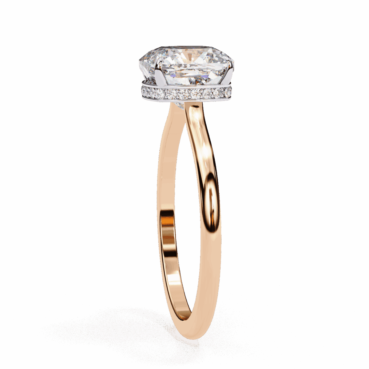 2.75 Carat Cushion Cut Solitaire Promise Wedding Ring  Image 11