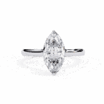 1.5 Carat Marquise Cut Solitaire Promise Wedding Ring