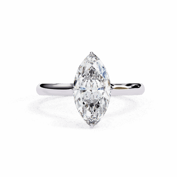 1.5 Carat Marquise Cut Solitaire Promise Wedding Ring