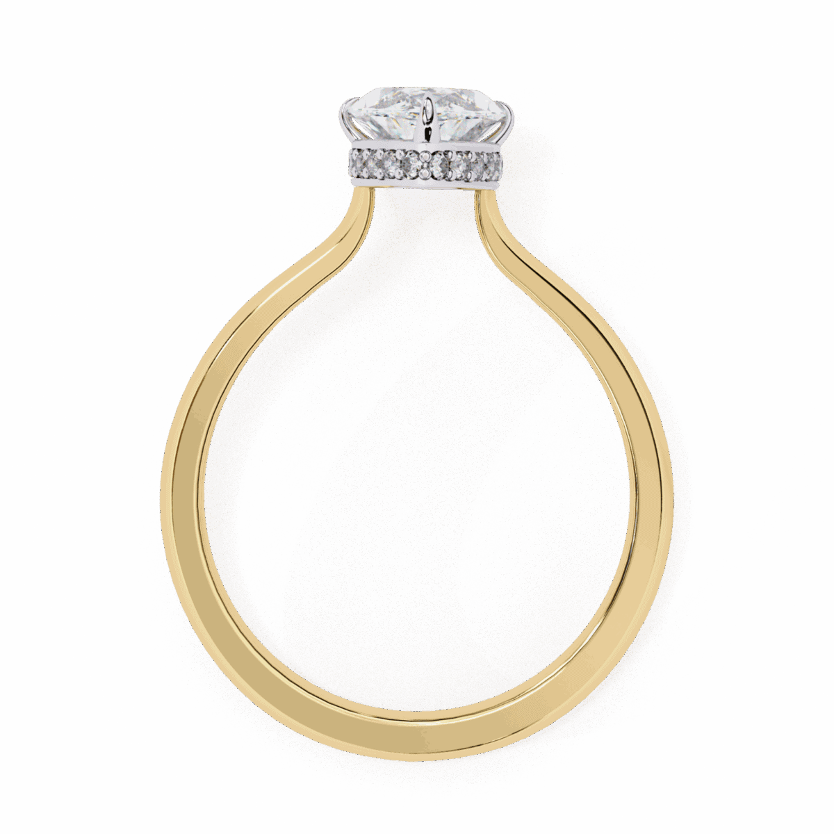 1.5 Carat Marquise Cut Solitaire Promise Wedding Ring  Image 7