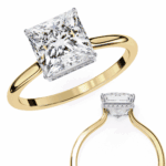 2.25 Carat Princess Cut Solitaire Promise Wedding Ring - Image 8