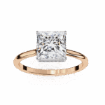 2.25 Carat Princess Cut Solitaire Promise Wedding Ring - Image 12