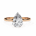 1.75 Carat Pear Cut Solitaire Promise Wedding Ring - Image 8