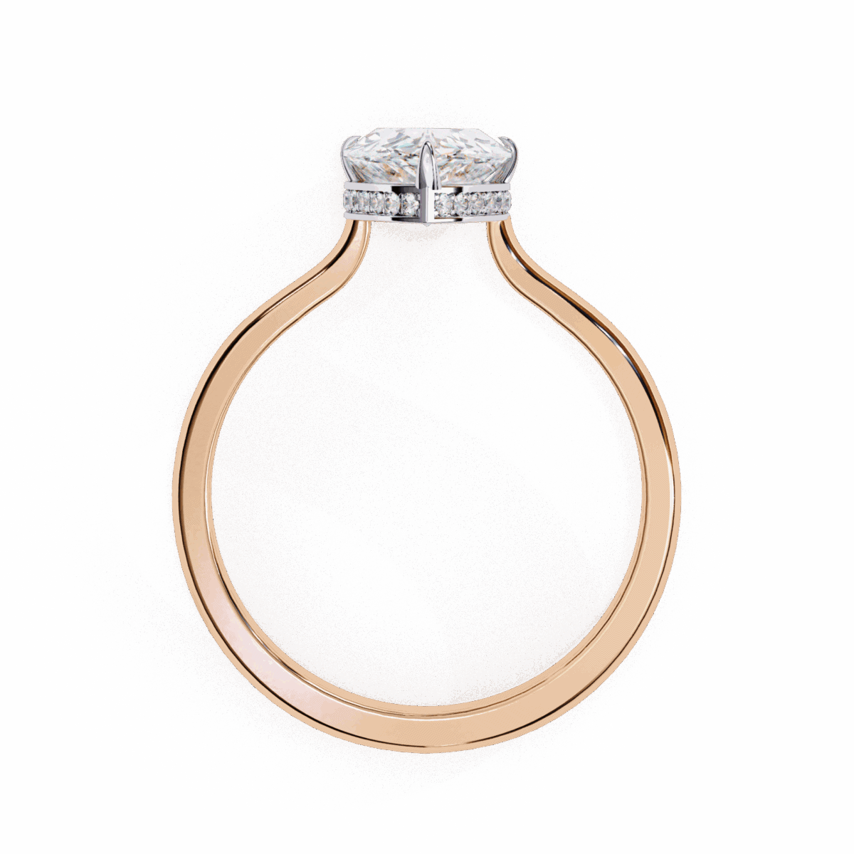 1.75 Carat Pear Cut Solitaire Promise Wedding Ring  Image 9