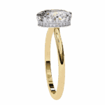 2 Carat Oval Cut Solitaire Promise Wedding Ring - Image 5