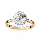 2.25 Carat Round Cut Solitaire Promise Wedding Ring - Image 9