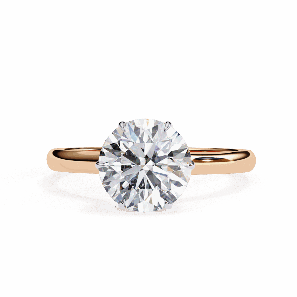 2.25 Carat Round Cut Solitaire Promise Wedding Ring  Image 10