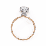 3 Carat Cushion Cut Modern Classic Solitaire Ring - Image 10