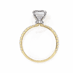 3.25 Carat Radiant Cut Modern Classic Solitaire Ring - Image 7